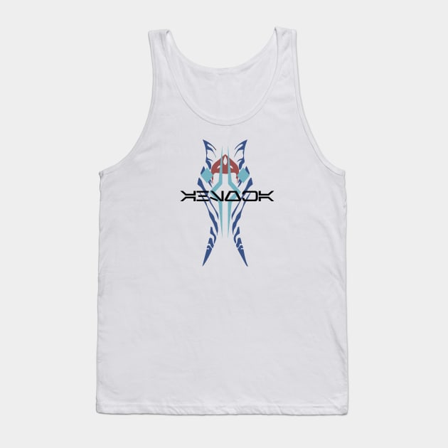 Ahsoka Tano Tank Top by Galactee 99